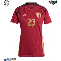 Ženski Nogometni dresi Belgija Arthur Vermeeren #23 Domači EP 2024 Kratek Rokav